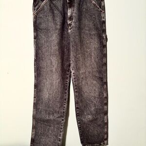 Wrangler Men's Charcoal Relaxed Jeans